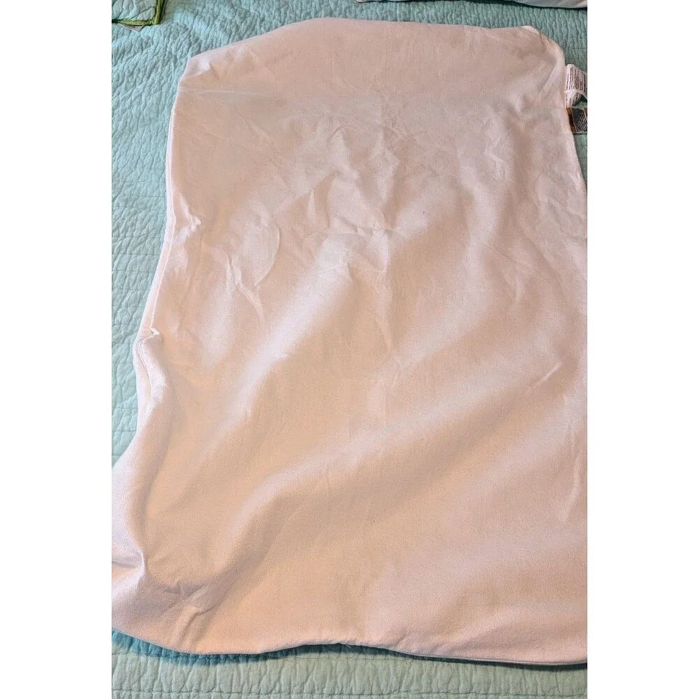 Newton Baby Crib Mattress Cover Protector White Zip Closure Standard Crib Size